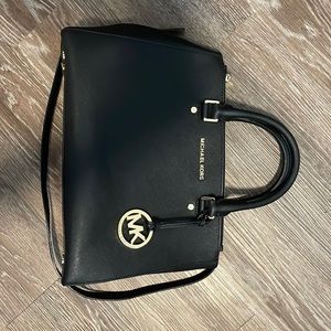 Michael Kors Black Medium Satchel